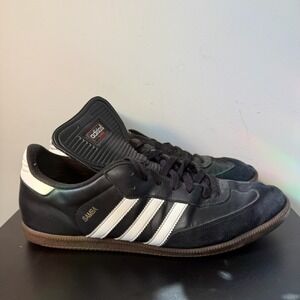 Adidas Samba Classic Indoor Soccer Shoes Men's Size 14 034563 athletic black